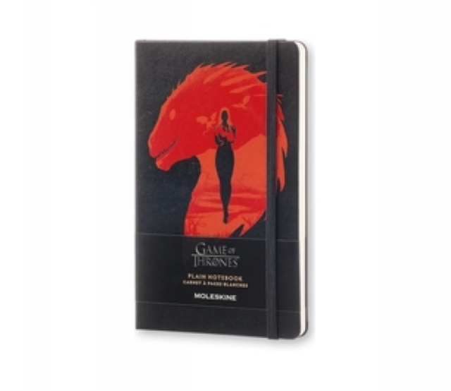 Moleskine Game Of Thrones Limited Edition Large Plain Notebook (daenerys Targaryen), Paperback Book