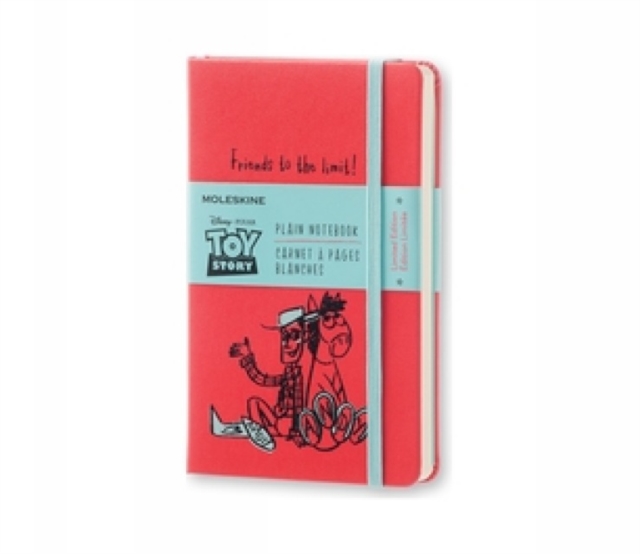 Moleskine Toy Story Limited Edition Geranium Red Pocket Plain Notebook, Paperback Book