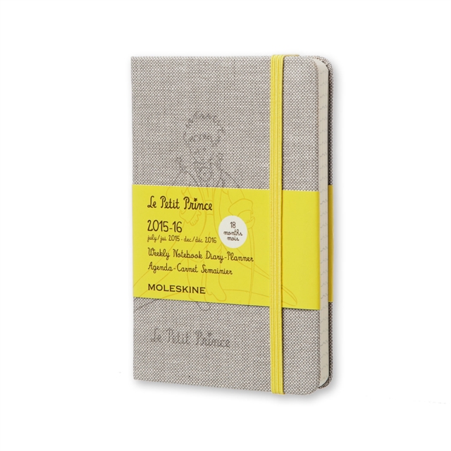 Moleskine Le Petit Prince Limited Edition 18 months Pocket Weekly Notebook Diary/Planner 2015-16, Hardback Merchandise