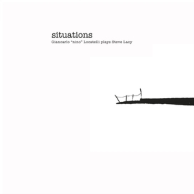 Situations: Giancarlo "nino" Locatelli Plays Steve Lacy, Vinyl / 12" Album Vinyl