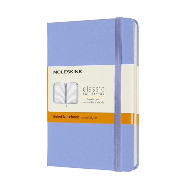 Moleskine Pocket Ruled Hardcover Notebook : Hydrangea Blue,  Book