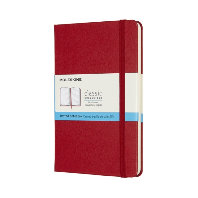 Moleskine Medium Dotted Hardcover Notebook : Scarlet, Paperback Book