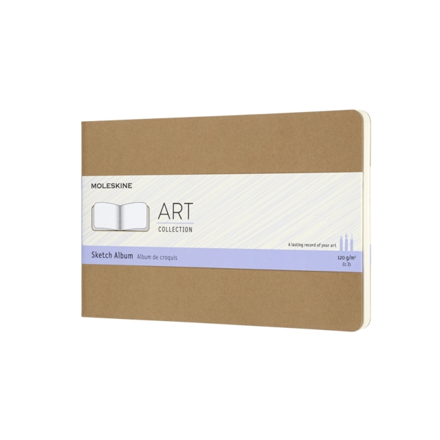 Moleskine Art Large Sketch Album : Kraft Brown, Notebook / blank book Book