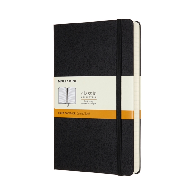 Moleskine Expanded Large Ruled Hardcover Notebook : Black, Notebook / blank book Book