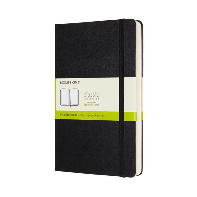 Moleskine Expanded Large Plain Hardcover Notebook : Black, Paperback Book