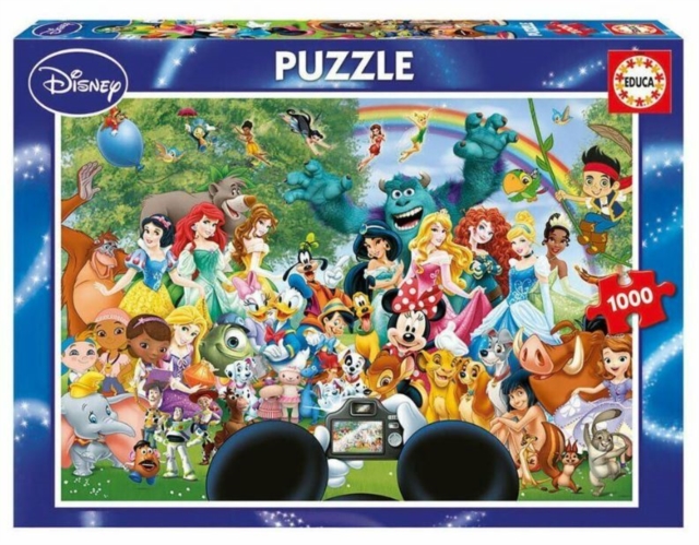 Educa Borras - The Marvellous World of Disney 1000 piece Jigsaw Puzzle, Jigsaw Book