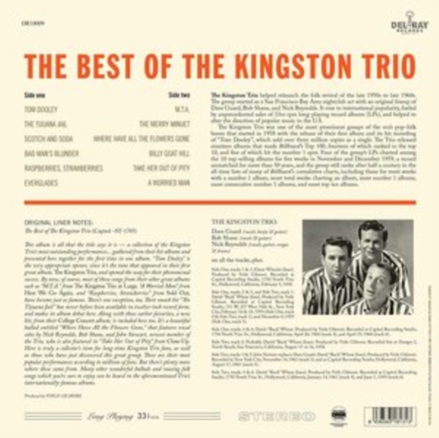 The best of the Kingston Trio, Vinyl / 12" Album Vinyl