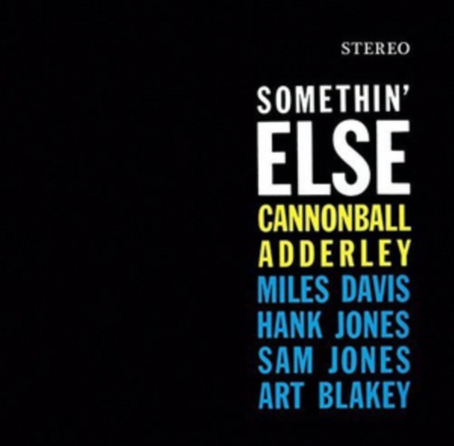 Somethin' Else, CD / Album Digipak Cd