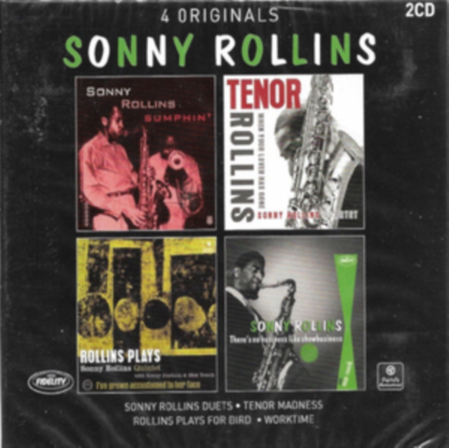 Sonny Rollins: 4 Originals: Sonny Rollins Duets/Tenor Madness/Rollins Plays for Bird/Worktime, CD / Album Cd