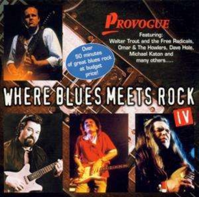 Where Blues Meets Rock IV, CD / Album Cd