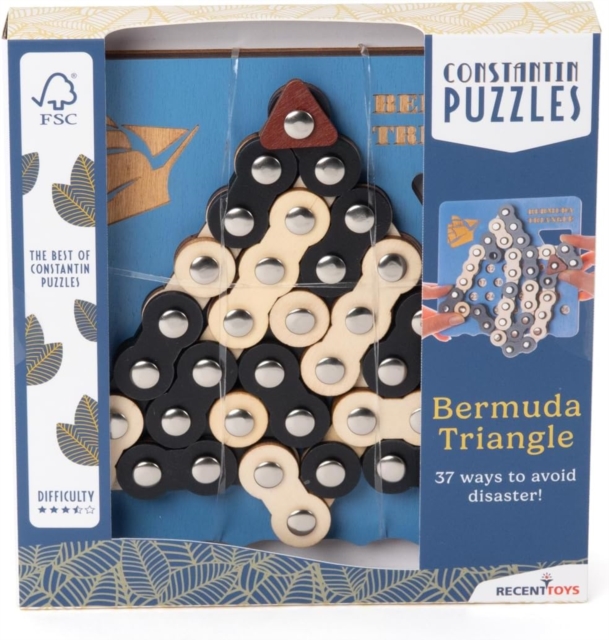Bermuda Triangle Puzzle Game, Paperback Book