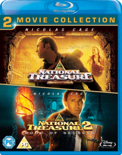 National Treasure 1 and 2, Blu-ray  BluRay