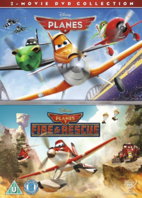 Planes/Planes: Fire and Rescue, DVD  DVD