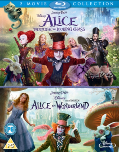 Alice in Wonderland/Alice Through the Looking Glass, Blu-ray BluRay