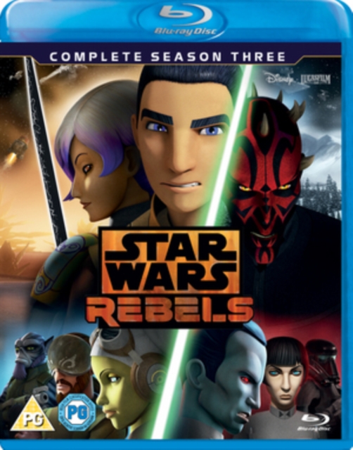 Star Wars Rebels: Complete Season 3, Blu-ray BluRay