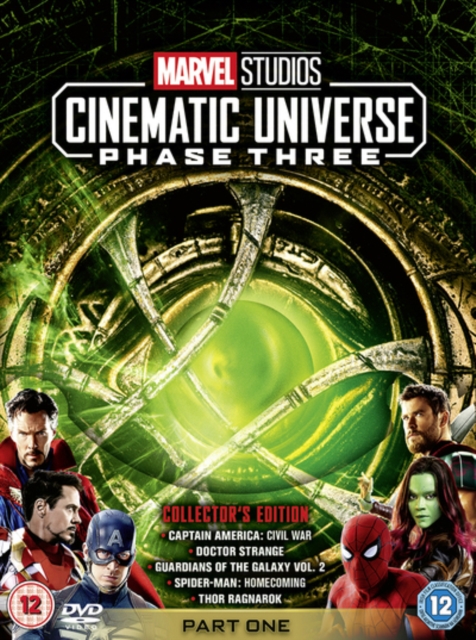 Marvel Studios Cinematic Universe: Phase Three - Part One, DVD DVD