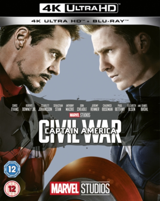 Captain America: Civil War, Blu-ray BluRay