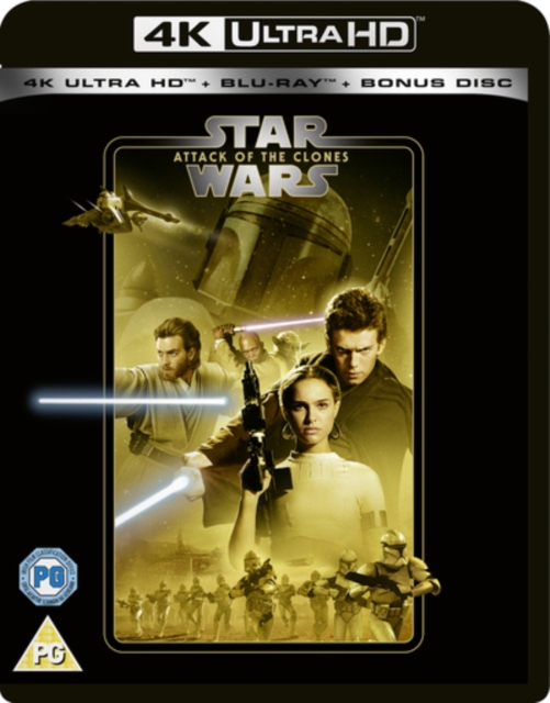Star Wars: Episode II - Attack of the Clones, Blu-ray BluRay