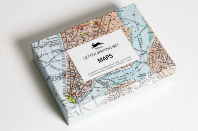 LETTER WRITING SET MAPS,  Book