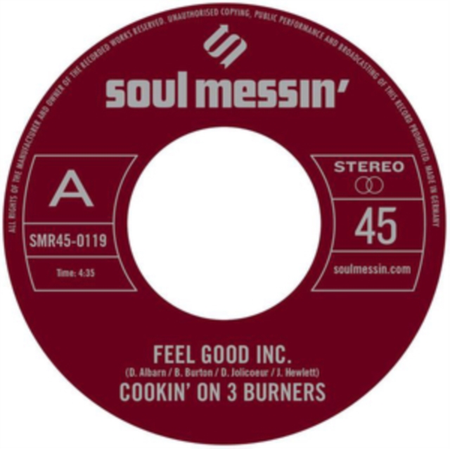 Feel Good Inc./Cars (Limited Edition), Vinyl / 7" Single Vinyl