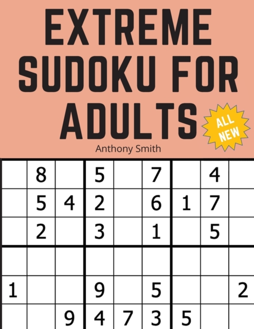 3*3 Sudoku Extreme For Adults : The Ultimate Brain Health Puzzle Book For Adults, Paperback / softback Book