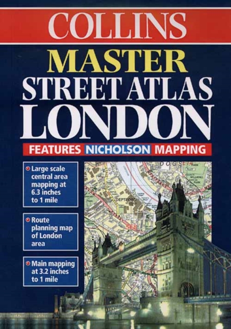 Master Street Atlas London, Paperback Book