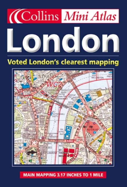 London Mini Atlas, Paperback Book