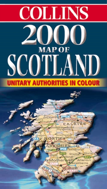 2000 Map of Scotland, Sheet map, folded Book