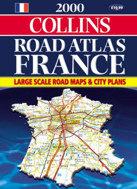 2000 Collins Road Atlas France, Spiral bound Book