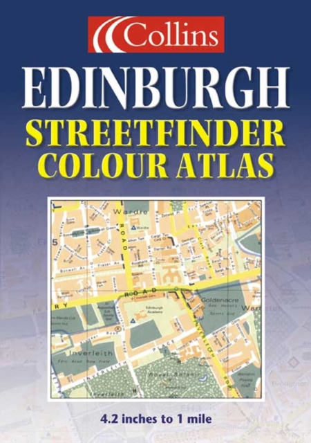 Edinburgh Streetfinder Colour Atlas, Paperback Book