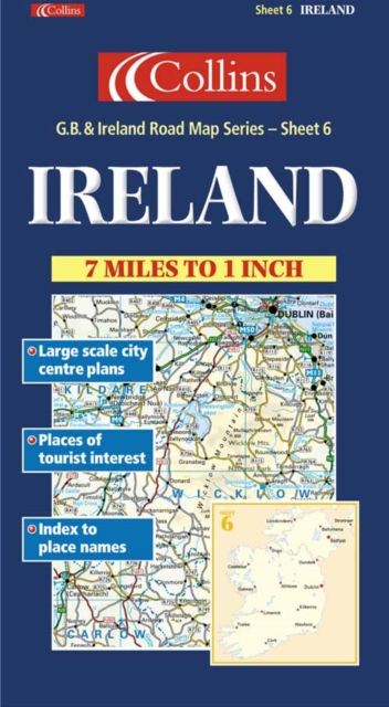 Road Map Great Britain and Ireland, Sheet map, folded Book