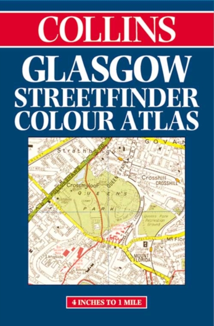 Glasgow Streetfinder Colour Atlas, Paperback Book