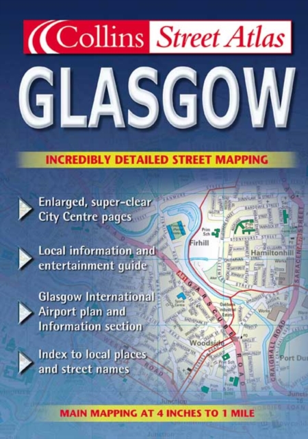 Glasgow Colour Street Atlas, Paperback Book