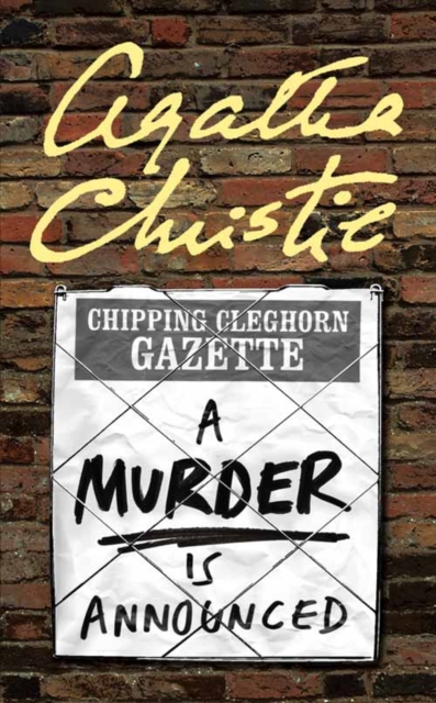 A Murder is Announced, Paperback Book