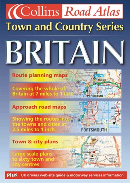 Britain Town and Country Atlas, Spiral bound Book