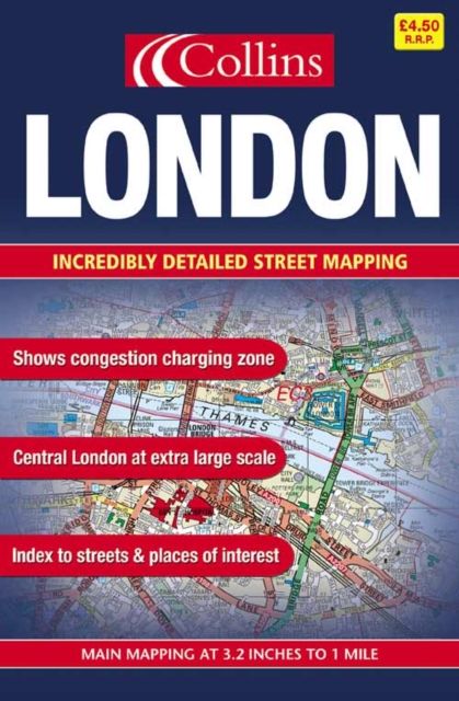 London Street Atlas : Small, Paperback Book