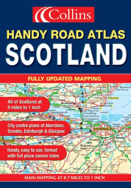 Handy Road Atlas Scotland, Paperback Book