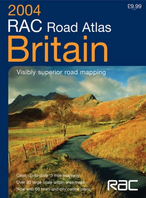 RAC Road Atlas Britain, Spiral bound Book