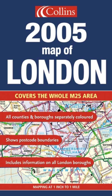 2005 MAP OF LONDON NEW ED MFO,  Book