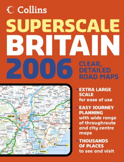 2006 Superscale Road Atlas Britain, Spiral bound Book