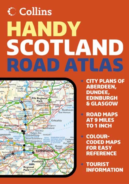 Handy Road Atlas Scotland, Paperback Book