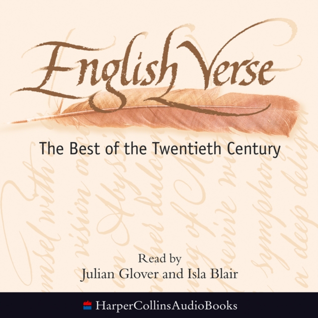 English Verse : The Best of the Twentieth Century, eAudiobook MP3 eaudioBook