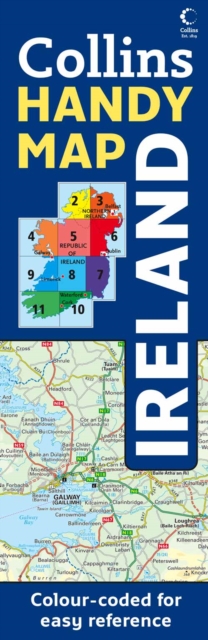 Handy Map Ireland, Sheet map, folded Book