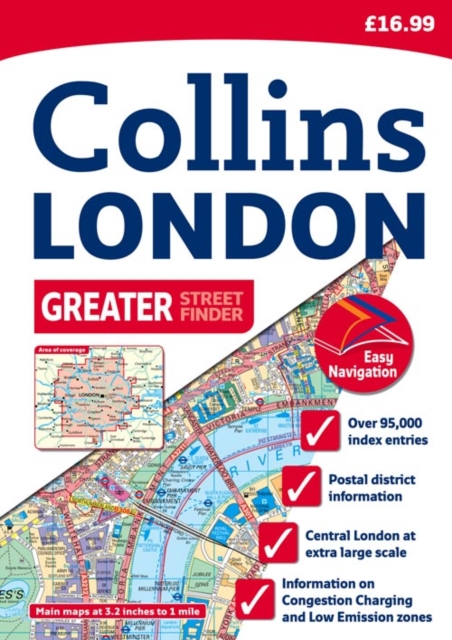 Greater London Street Atlas, Paperback Book