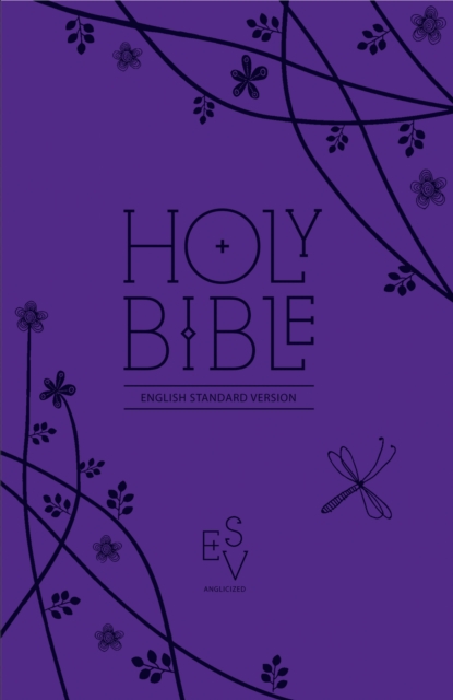 Holy Bible: English Standard Version (ESV) Anglicised Purple Compact Gift edition with zip, Leather / fine binding Book