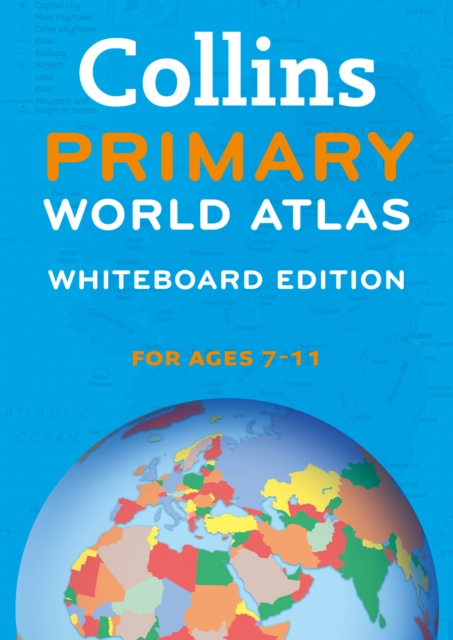 Collins Primary World Atlas Whiteboard Edition, CD-ROM Book