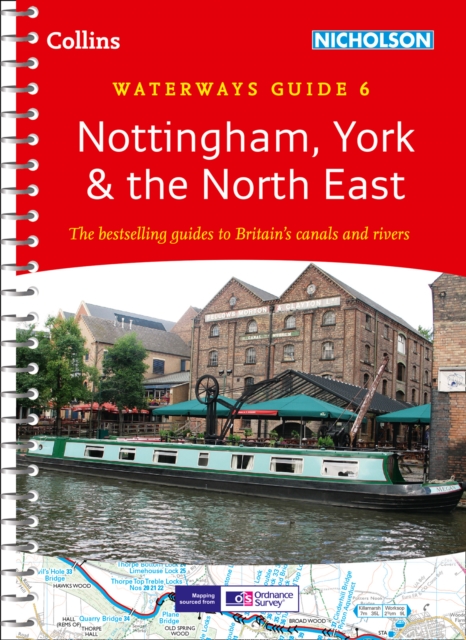 Nottingham, York & the North East No. 6, Spiral bound Book