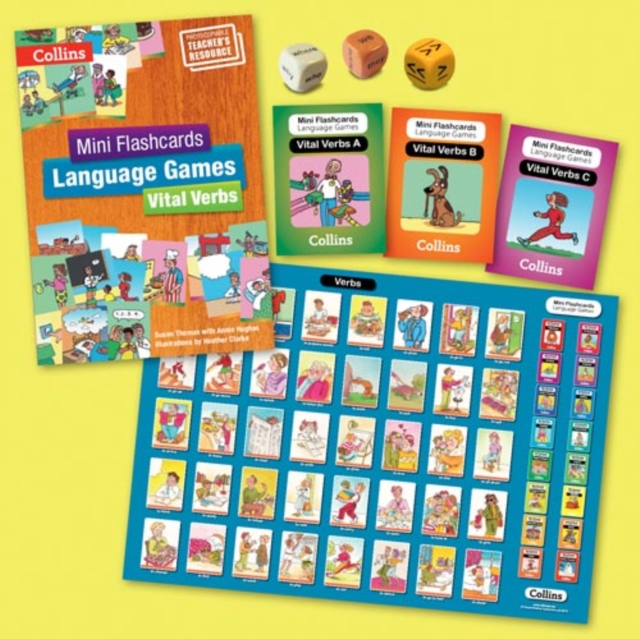 Mini Flashcards Language Games : Vital Verbs Kit, Mixed media product Book