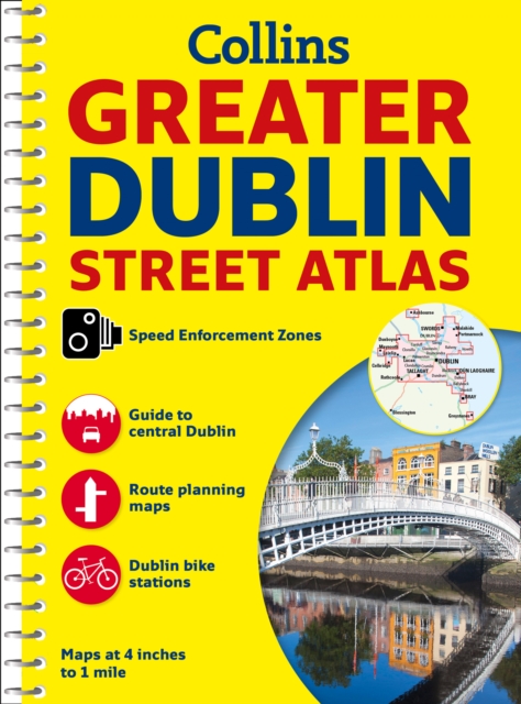 Greater Dublin Streetfinder Atlas, Spiral bound Book