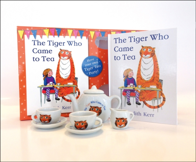 The Tiger Who Came to Tea - China Tea Set, Mixed media product Book